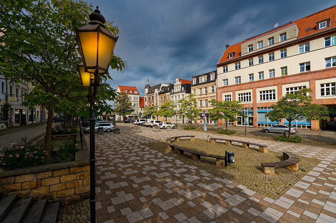 The historic old town of Zeitz, Burgenlandkreis, Saxony-Anhalt, Germany