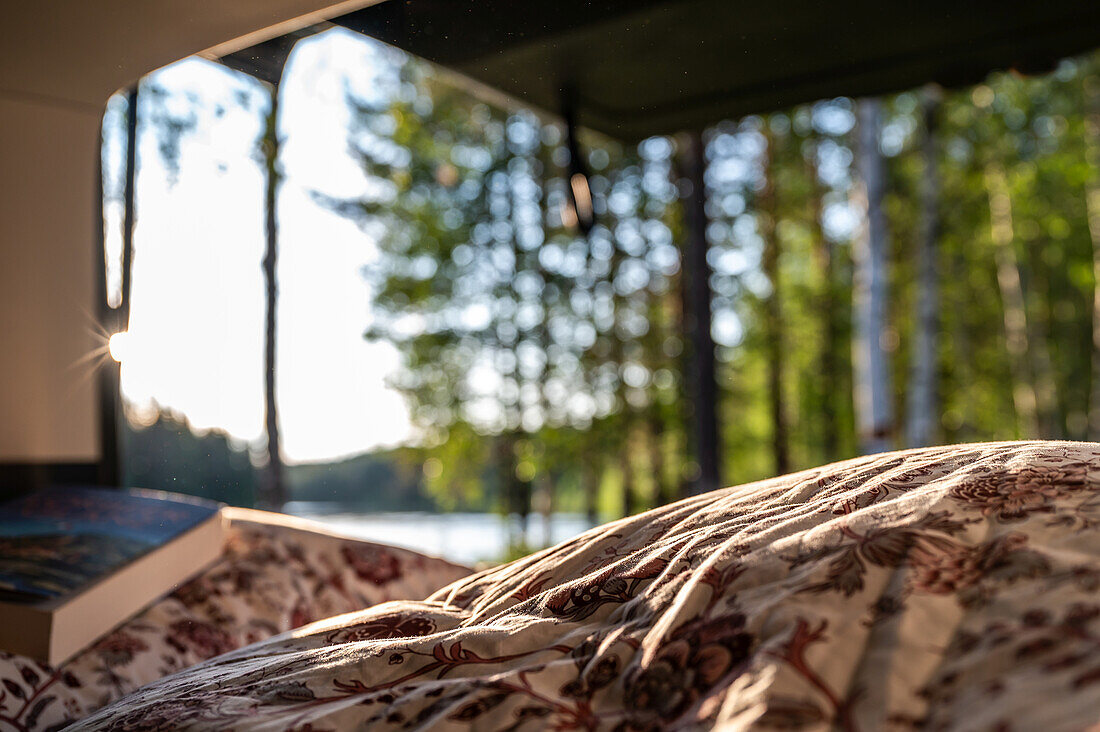 Camping Idylle an einem Fluss in Schweden