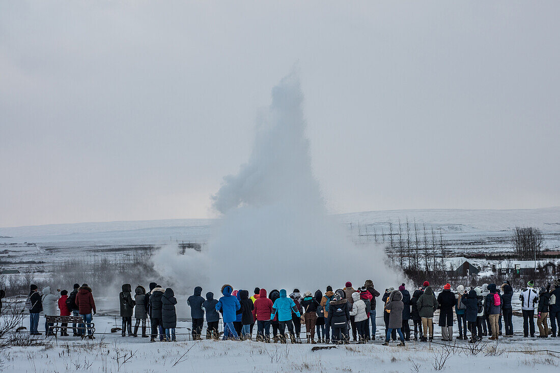 Strokkur geysir, Iceland