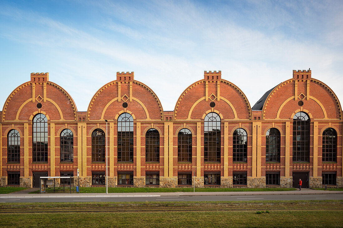 Sächsisches Industriemuseum in ehemaliger Gießerei Halle, Chemnitz, Sachsen, Deutschland, Europa