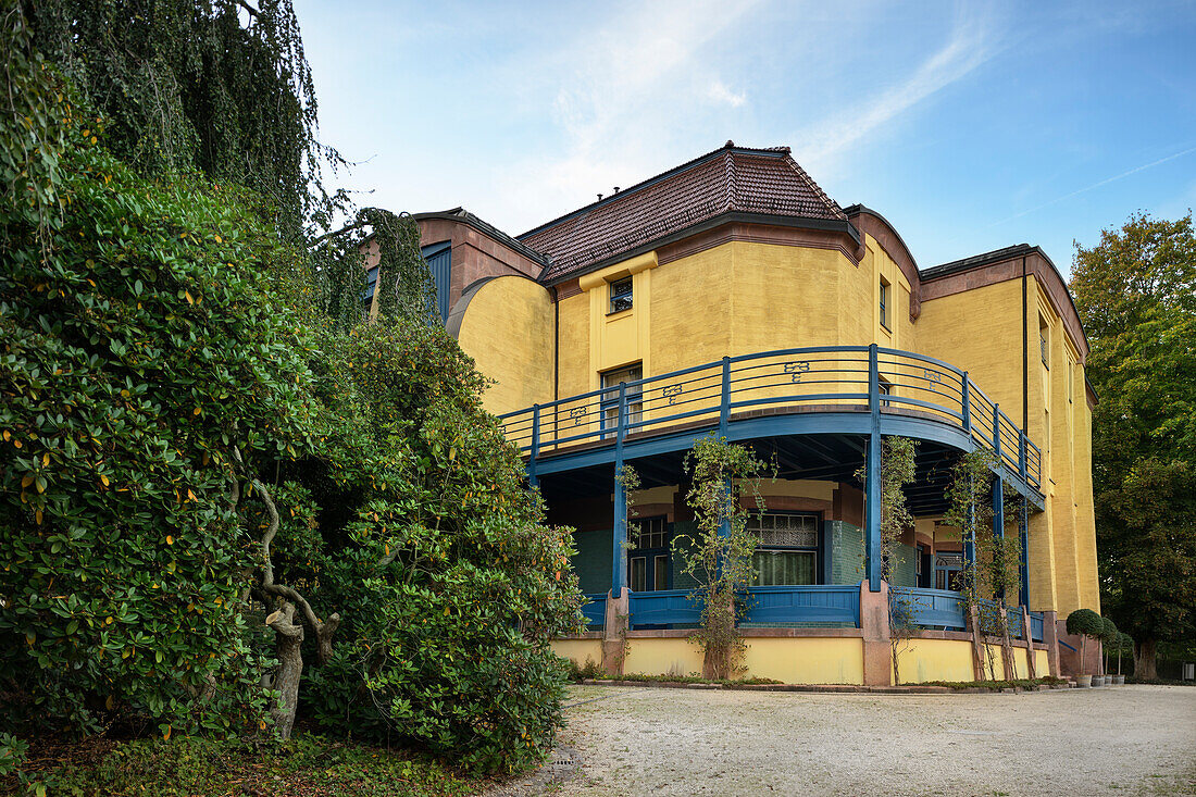 Villa Esche von Henry van de Velde auf dem Kapellenberg, Chemnitz, Sachsen, Deutschland, Europa