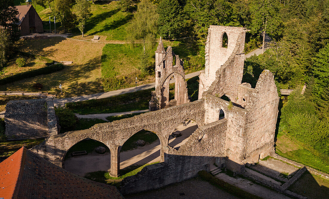 Aller Heiligen monastery ruins, Oberkirch, Renchtal, Baden-Württemberg, Germany