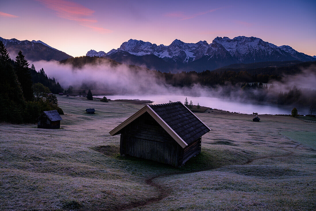 Sunrise at Geroldsee, Bavaria