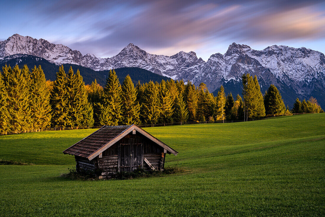 Buckewiesen in autumn, Bavaria, Germany