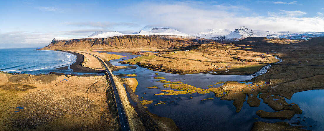 Snæfellsnes from above, Iceland