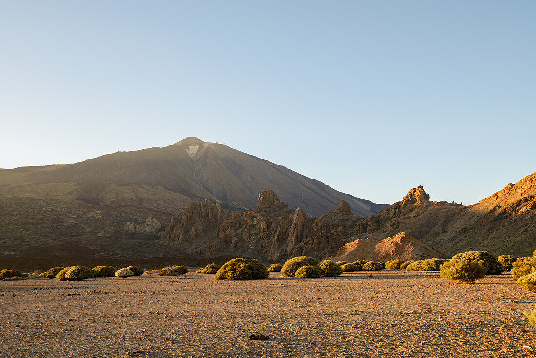 Rock formations in Teide National Park, Tenerife, Spain