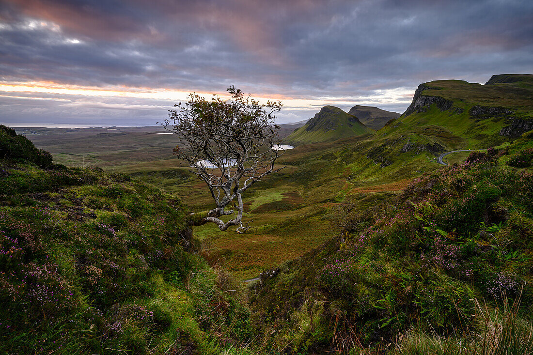 The Quiraing, Isle of Skye, Schottland, Vereinigtes Königreich