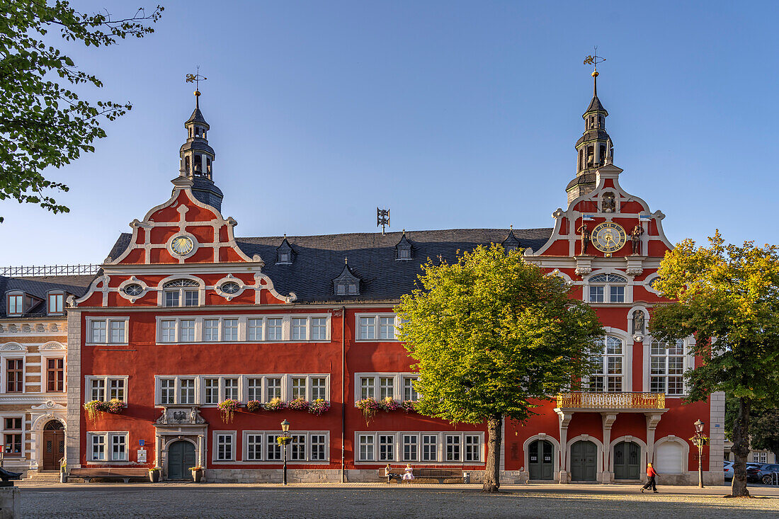 Das Rathaus von Arnstadt, Thüringen, Deutschland