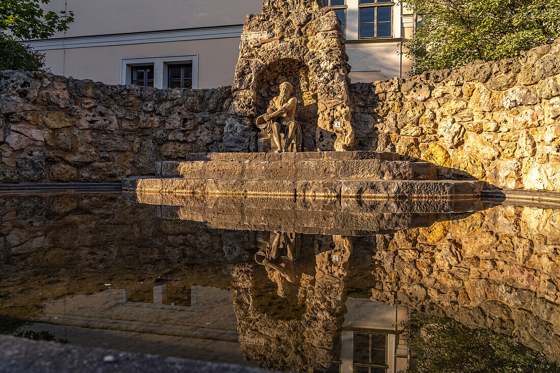 The Neptune Grotto in Arnstadt, Thuringia, Germany