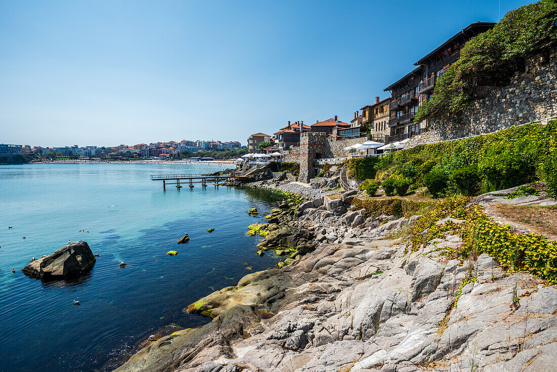 Sozopol an der Schwarzmeerküste, Bulgarien