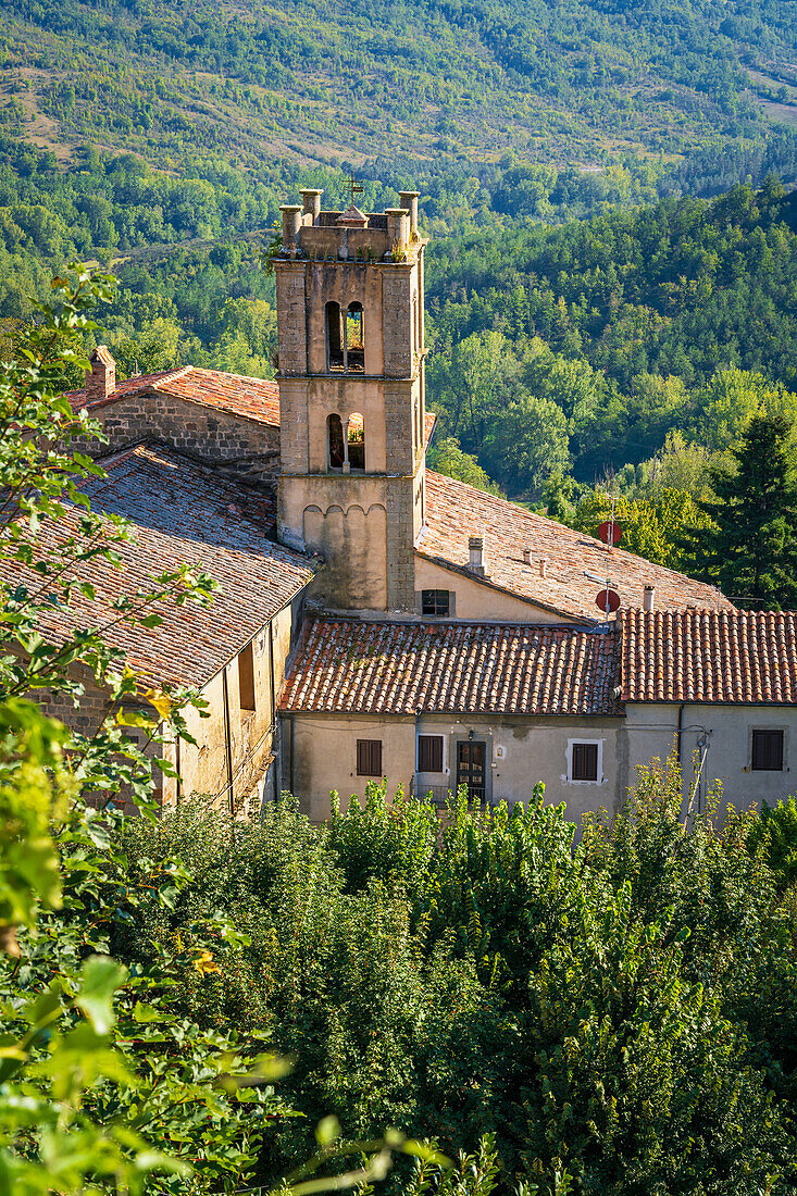 In Santa Fiora, Province of Grosseto, Tuscany, Italy