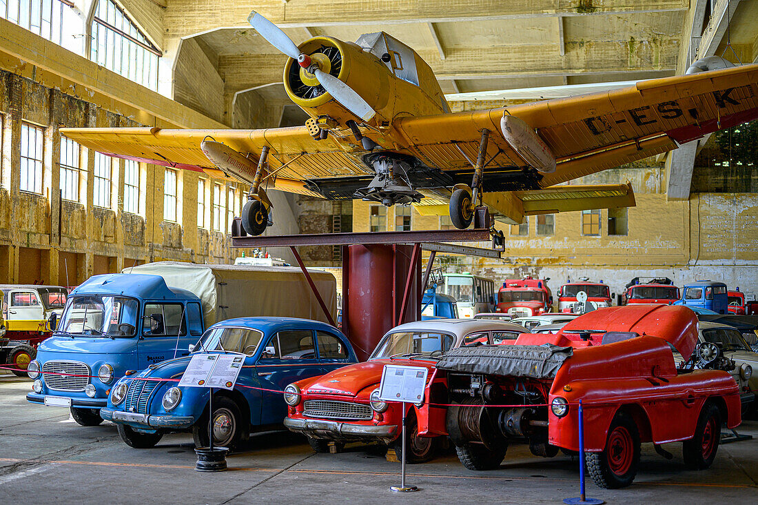 Technik Museum, Pütnitz bei Ribnitz Damgarten, Ostseeküste, Mecklenburg Vorpommern, Deutschland