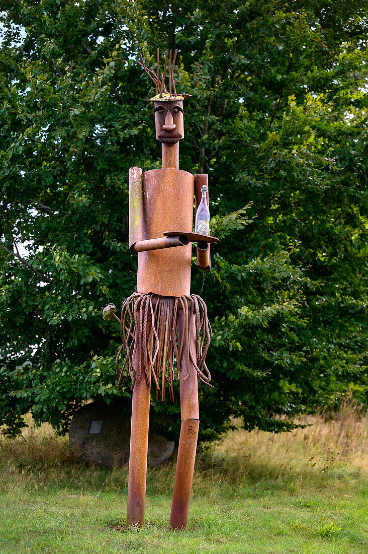 Skulpturenpark in Katzow bei Wolgast, Ostseeküste, Mecklenburg-Vorpommern, Deutschland