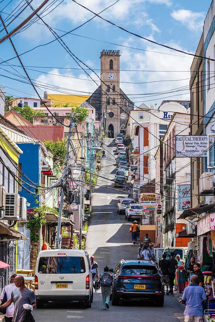 Kirche Immaculate Conception, Altstadt, St. George's, Grenada, Kleine Antillen