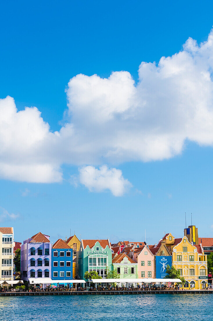  Handelskade, historic waterfront street, Willemstad, Curacao, Netherlands 