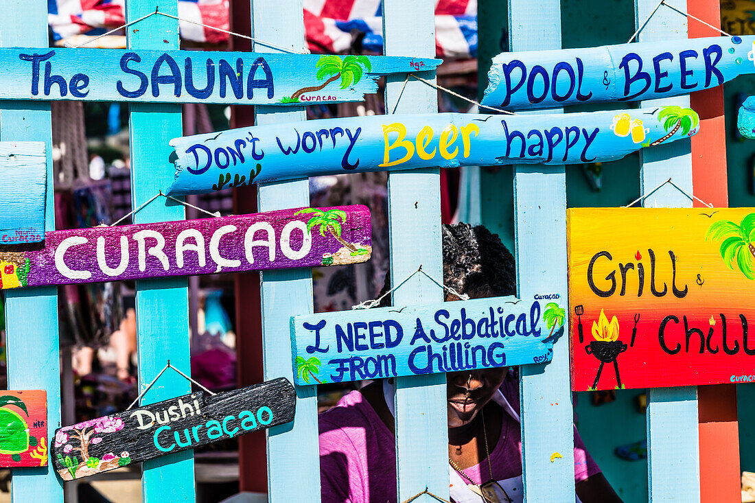  Souvenir stand, Willemstad, Curacao, Netherlands 