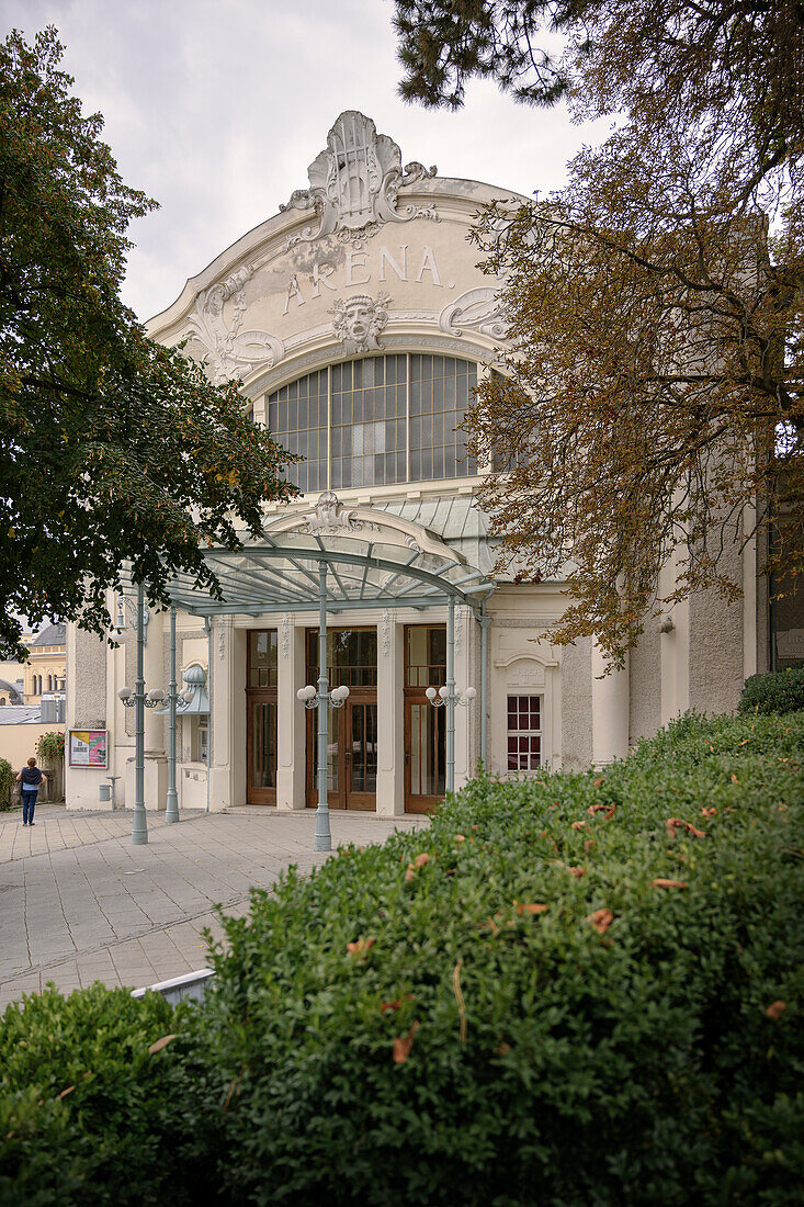  UNESCO World Heritage Site &quot;The Important Spa Towns of Europe&quot;, The Arena (theater) in the spa gardens of Baden near Vienna, Lower Austria, Austria, Europe 