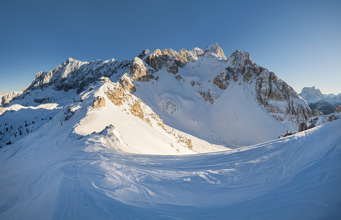 Punta Nera vom Monte Faloria, Venetien, Italien