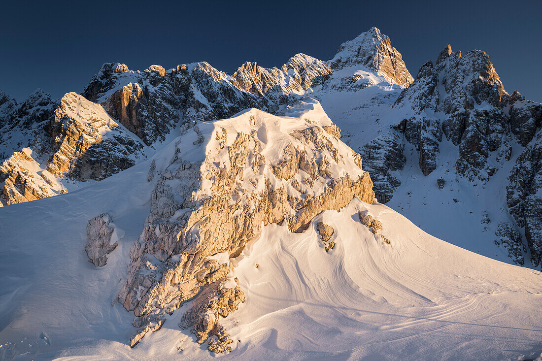 Punta Nera vom Monte Faloria, Venetien, Italien