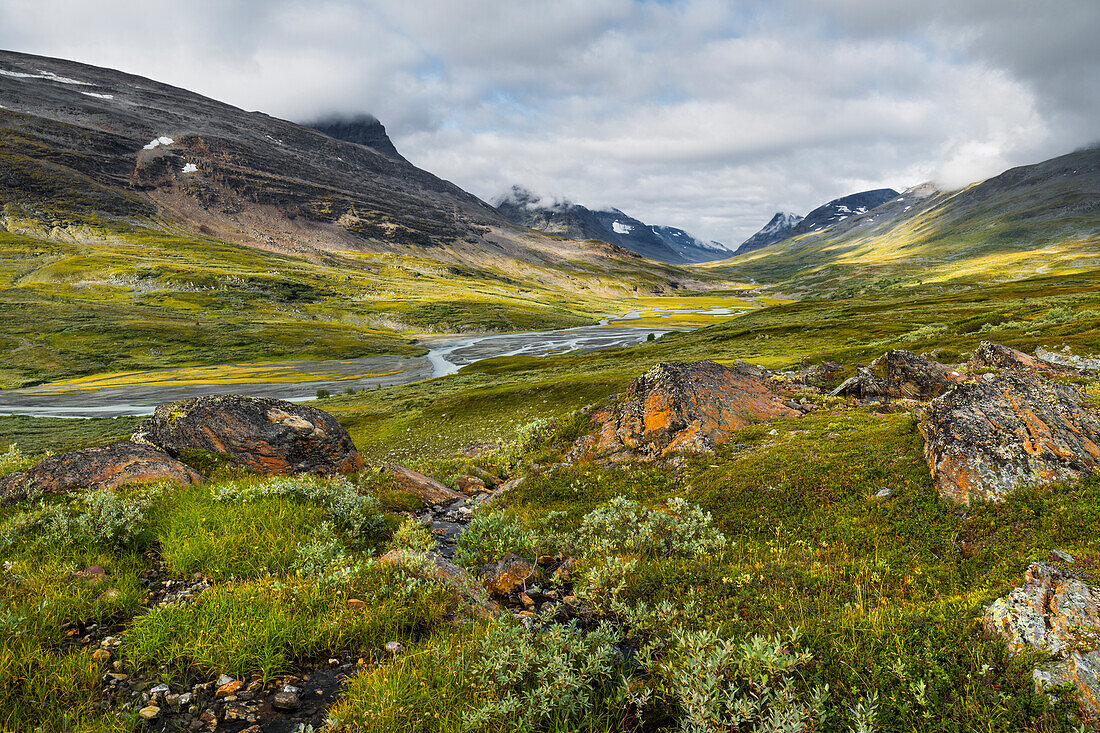  Upper Rapadalen, Sarek National Park, Lapland, Sweden, Europe 