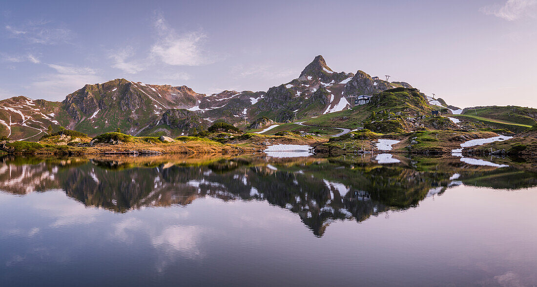 Krummschnabelsee, Seekarspitze, Radstädter Tauern, Obertauern, Salzburg, Österreich