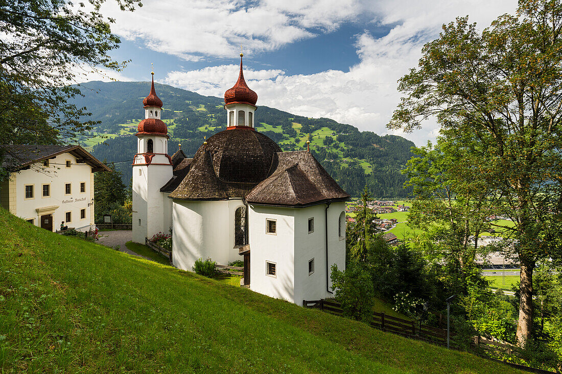 Kapelle Maria Rast, Zell am Ziller, Zillertal, Tirol. Österreich
