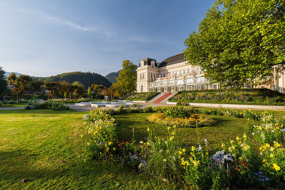 Kongress und Theaterhaus, Kurpark, Bad Ischl, Salzkammergut, Oberösterreich, Österreich