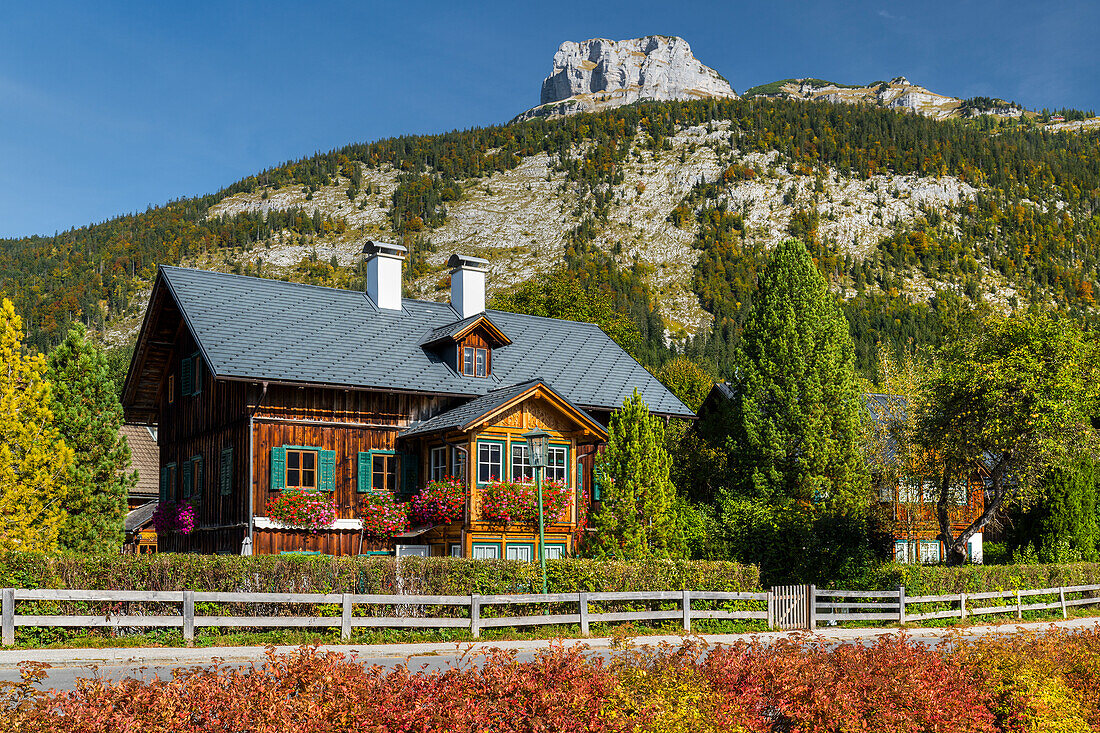  old house, Loser, Altaussee, Salzkammergut, Styria, Austria 