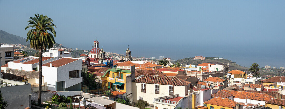 Orotava, oberhalb von Puerto de la Cruz gelegen, gilt als eine der schönsten Ortschaften von Teneriffa, Kanarische Inseln, Spanien