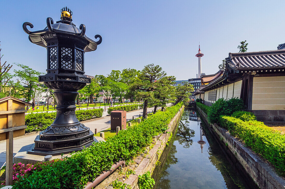 Views of the city of Kyoto, located in the Kansai region on the island of Honshu.