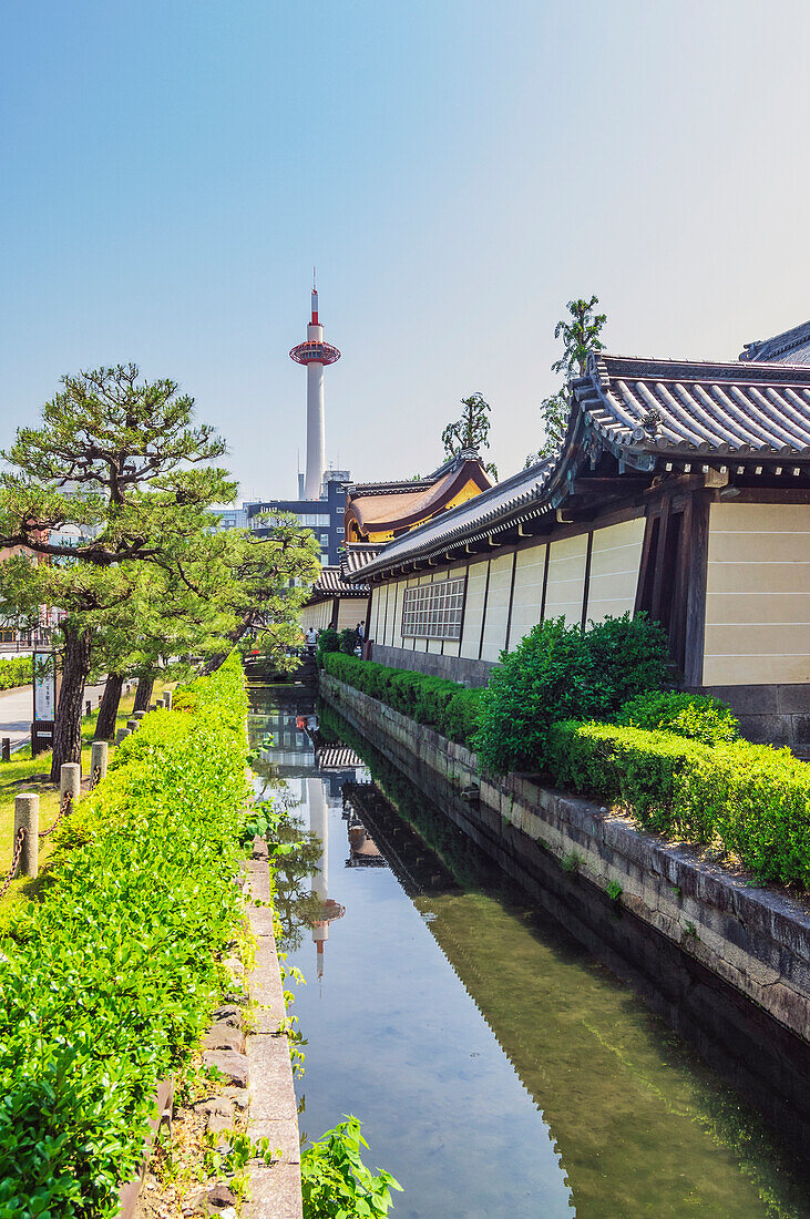 Views of the city of Kyoto, located in the Kansai region on the island of Honshu.