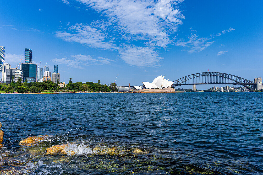 Sydney Harbour mit Opernhaus, Australien