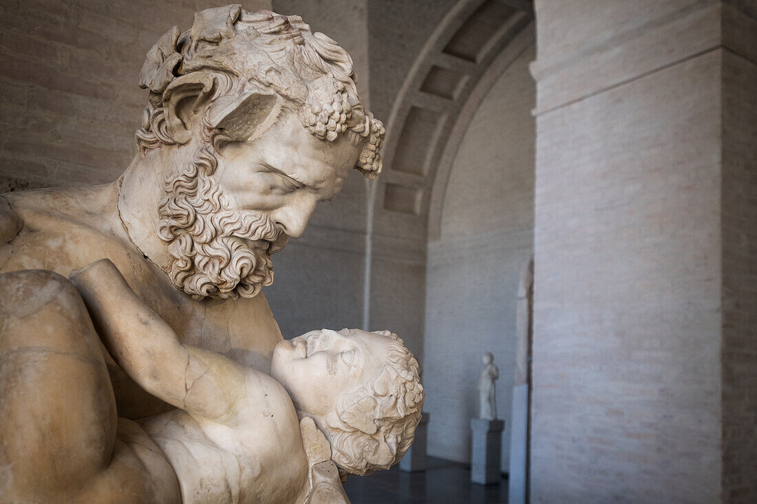 Sculpture, Glyptothek, Munich, Upper Bavaria, Bavaria, Germany, Europe