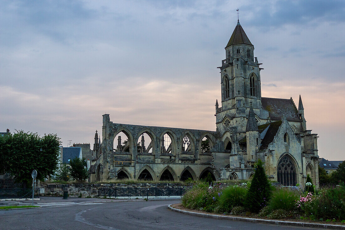 Benediktinerabtei Saint-Etienne 'Abbaye aux Hommes', Caen, Calvados, Normandie, Frankreich