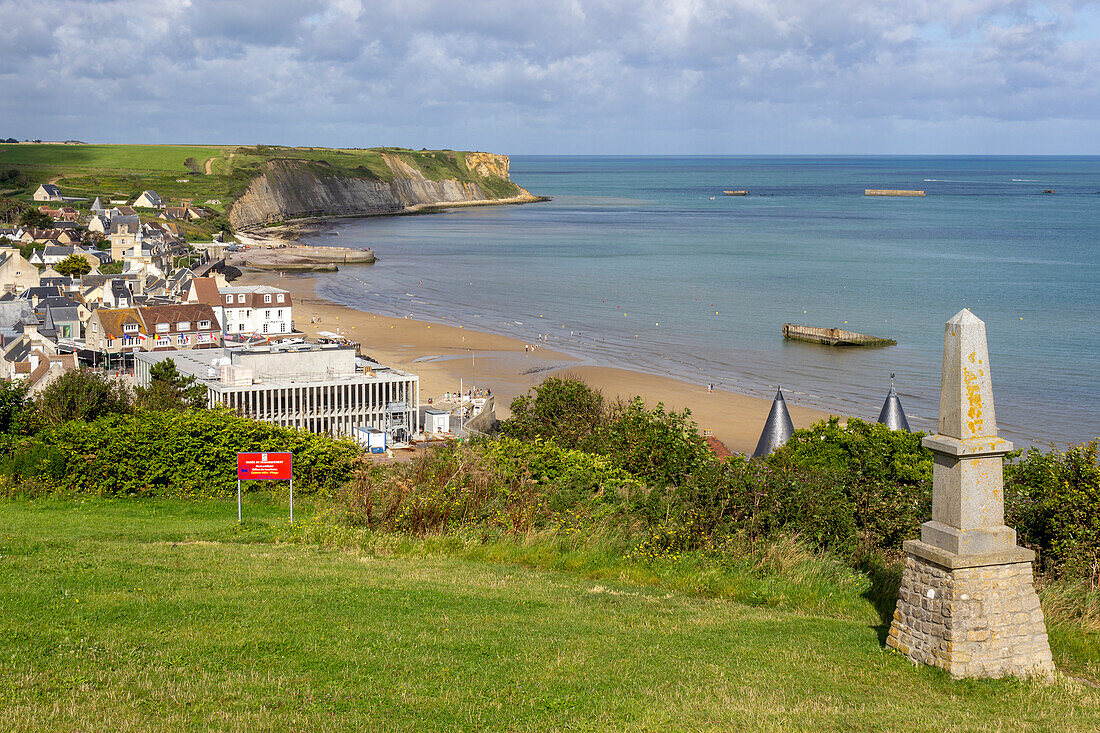 Memorial Park - D-Day 75 Garden,Arromanches-les-Bains, Normandy, Calvados, France