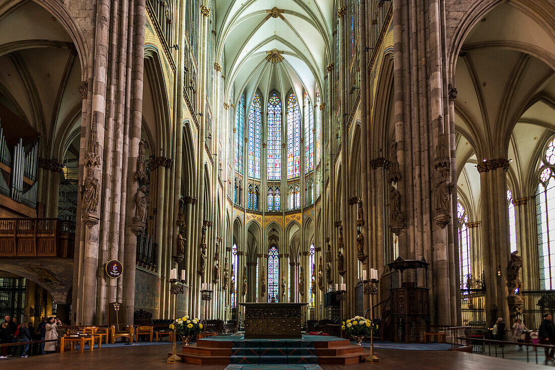 Kölner Dom, UNESCO Welterbe, Köln, Nordrhein-Westfalen, Deutschland