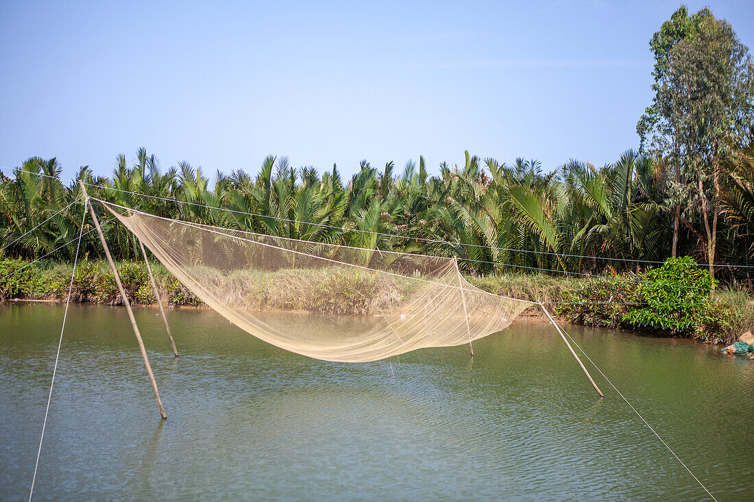 Fischernetz in Vietnam