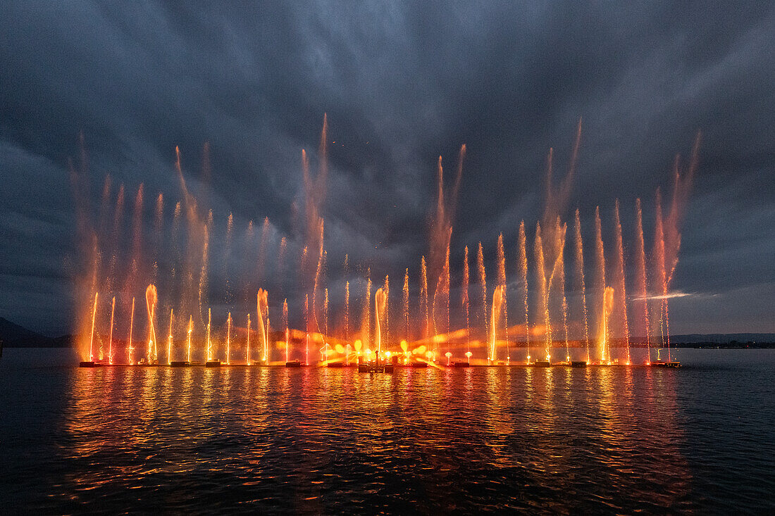  Light and water show, Zug, Switzerland 