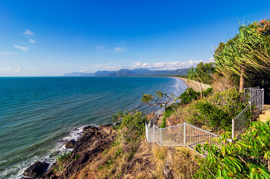  View of Four Mile Beach, Port Douglas, Queensland, Australia 