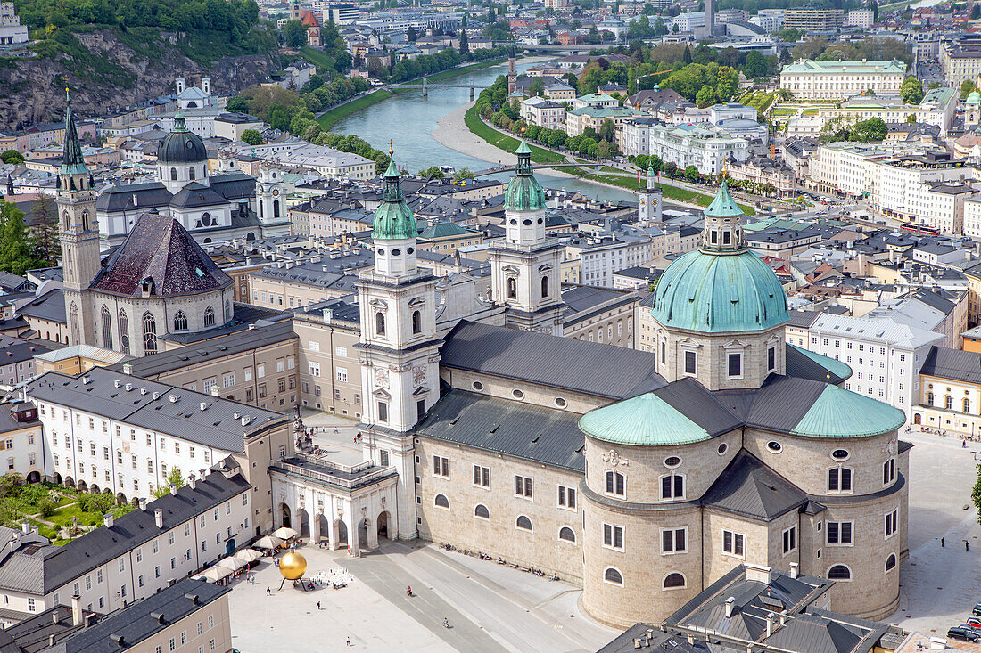  Salzburg Cathedral, Mirabell Palace, Franciscan Church, Salzburg, Austria 