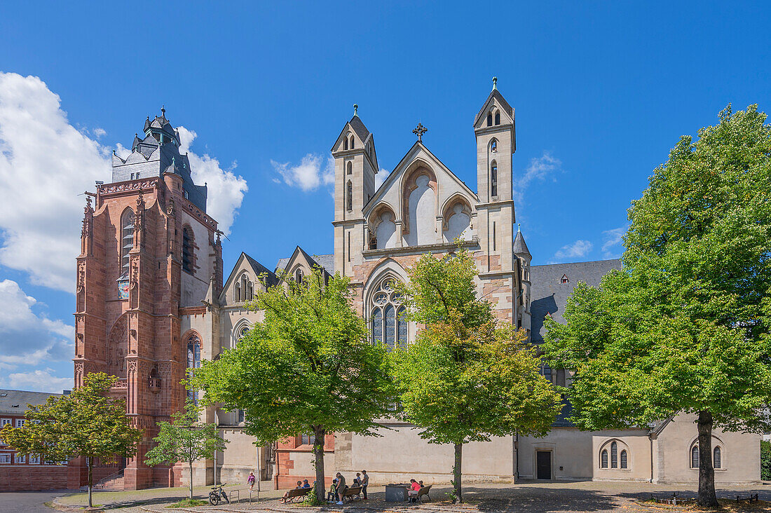  Wetzlar Cathedral, Lahn, Westerwald, Lahntal, Taunus, Hesse, Germany 