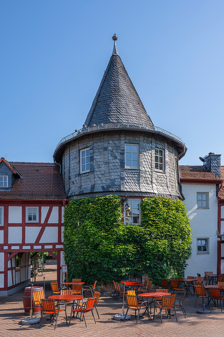Büttelturm in der Burggrabenzeile am Untertor, Hofheim am Taunus, Taunus, Hessen, Deutschland