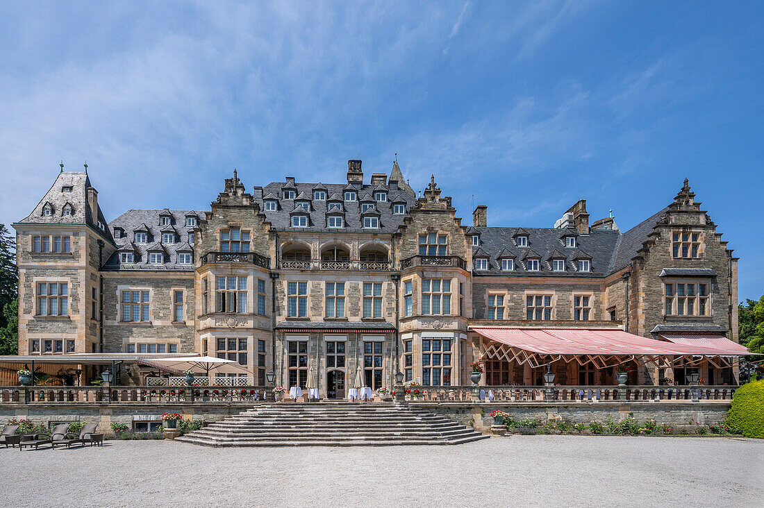 Friedrichshof Palace, Schlosshotel Kronberg, Kronberg im Taunus, Taunus, Hesse, Germany 