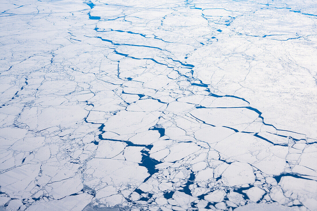  Sea ice in the Gulf of Bothnia; Lulea, Norrbotten, Sweden 