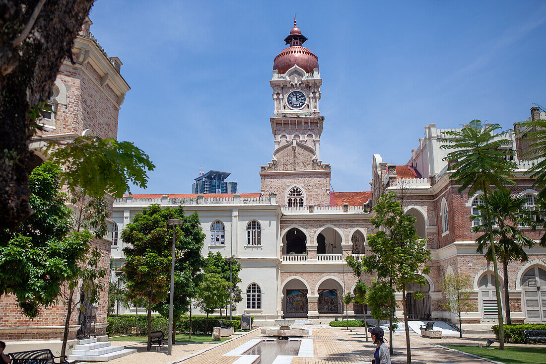  Sultan Abdul Samad Building in Independence Square, Kuala Lumpur, Malaysia, Southeast Asia, Asia 