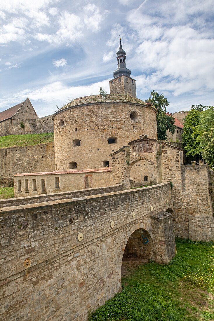Burg Querfurt, Filmburg, Querfurt, Mitteldeutschland, Sachsen-Anhalt, Deutschland