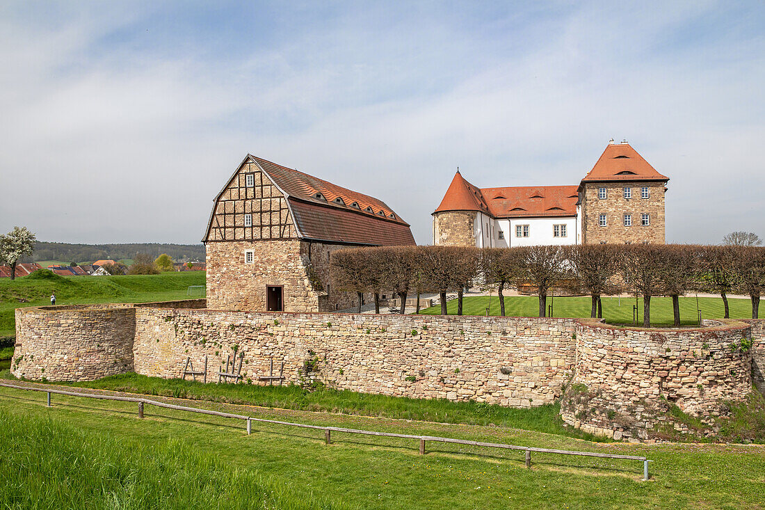  Heldrungen Fortress, Heldrungen, Central Germany, Saxony-Anhalt, Germany 