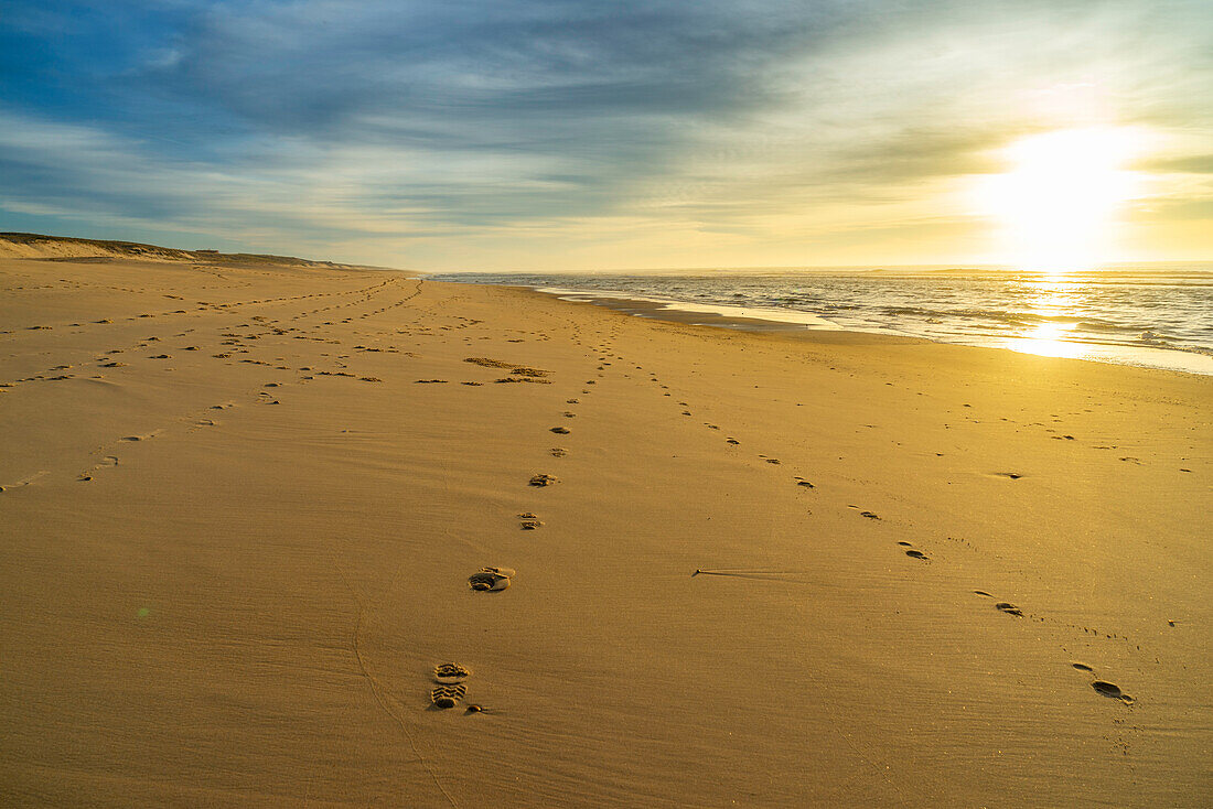  Beach on the French Atlantic coast 