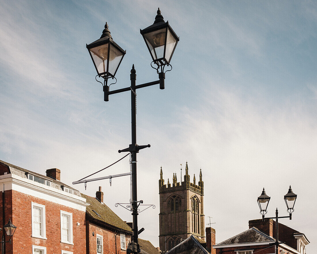 St. Laurence Kirche in Ludlow, Shropshire, England