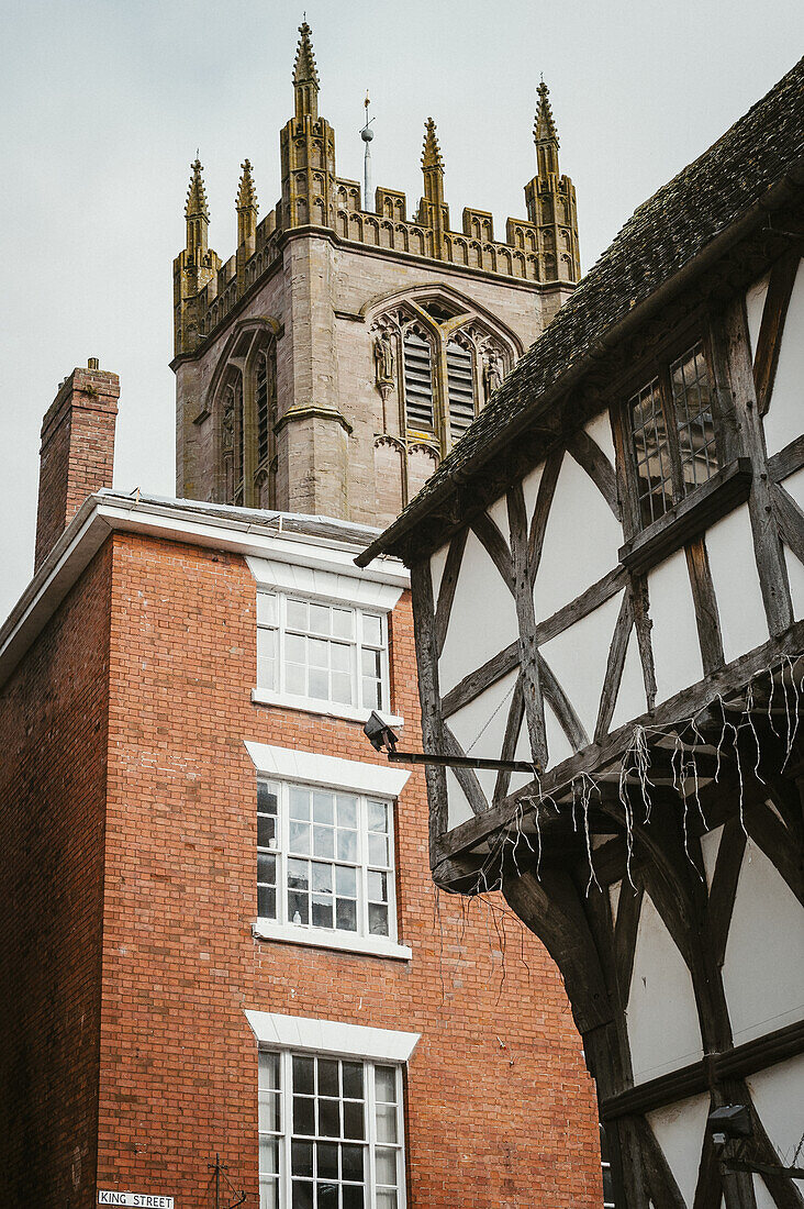 St. Laurence Kirche in Ludlow, Shropshire, England